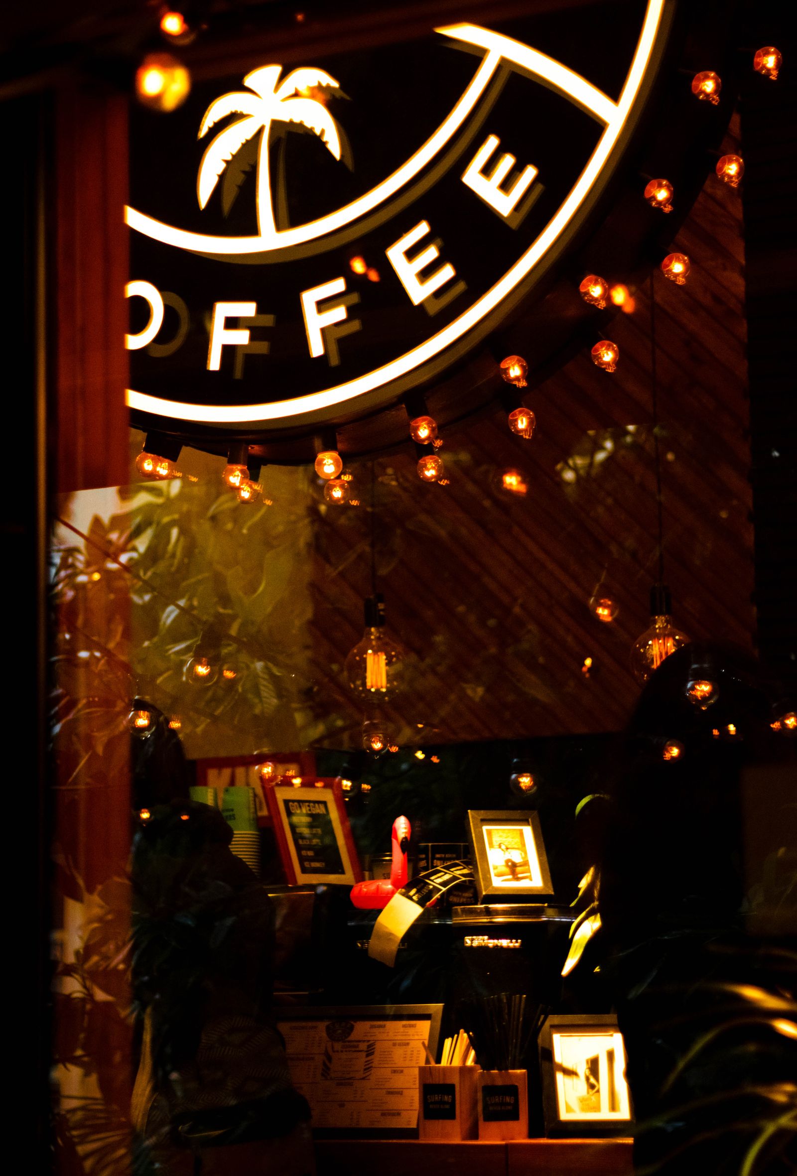 カフェ店内